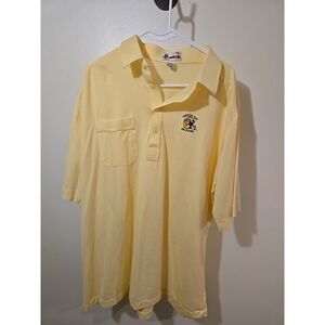 Green Bay Packers Polo‎ Shirt 2XL By Antigua 1 Pocket